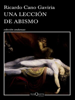 cover image of Una lección de abismo